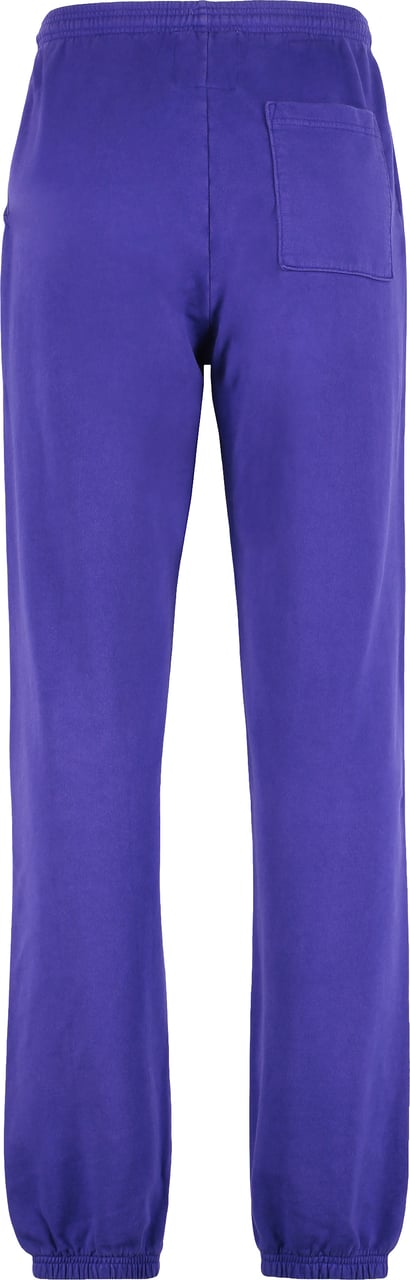 Local Authority Cotton track-pants Paars