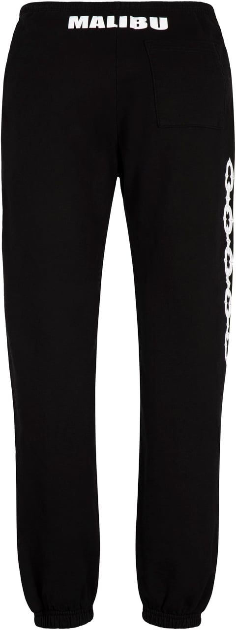 Local Authority Cotton track-pants Zwart