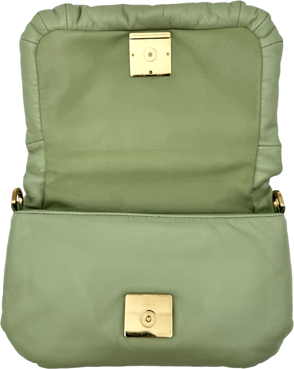 Loewe Loewe Mini Puffer Goya - Light Green Groen
