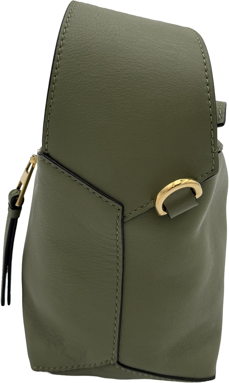 Loewe Loewe Hobo Puzzle - Khaki Groen