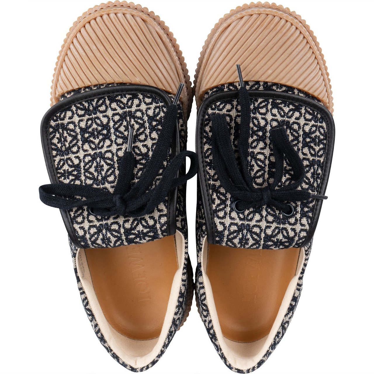 Loewe Loewe Anagram Jacquard Vulcanized Sneaker Sneakers (37) Divers