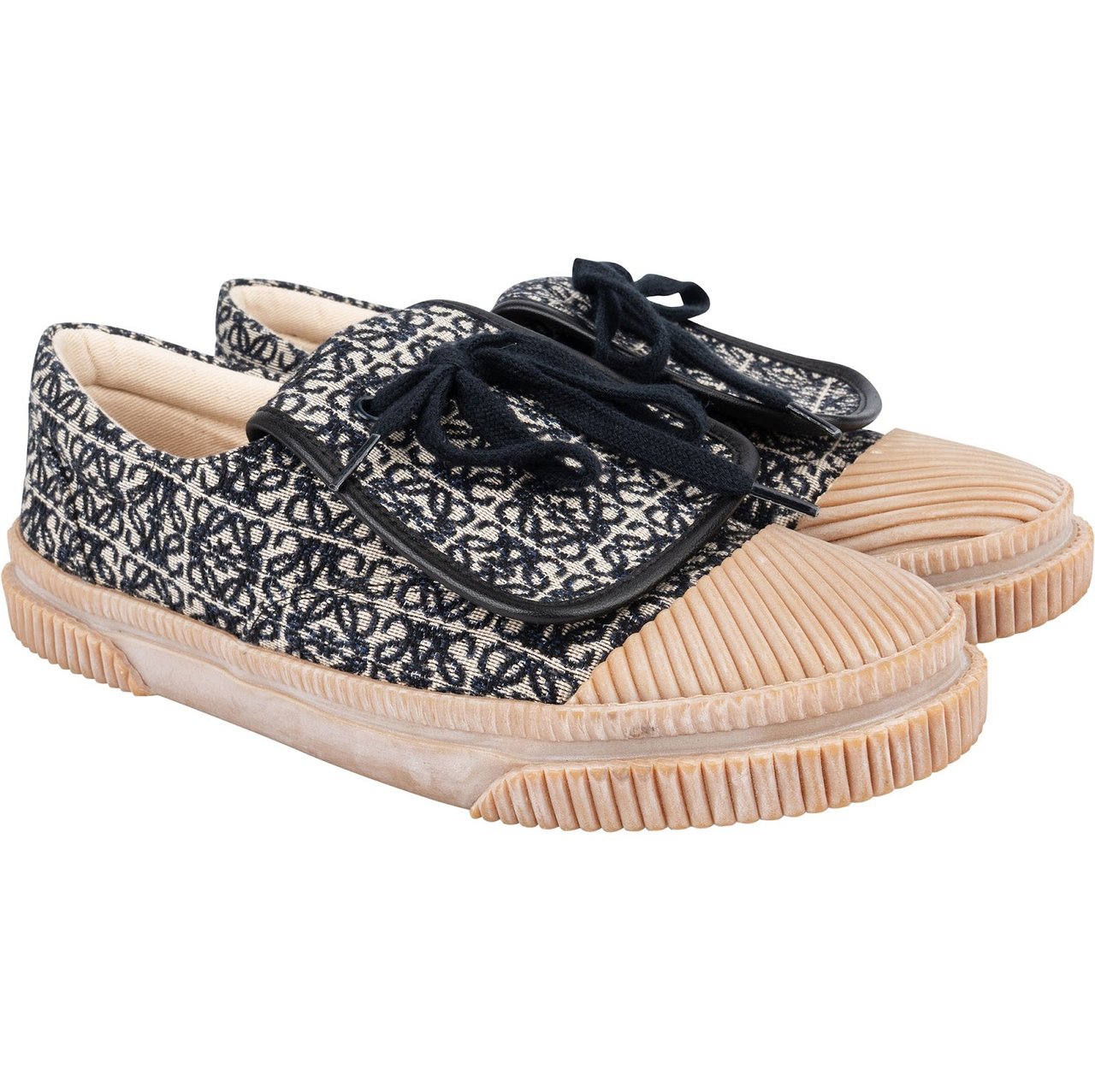 Loewe Loewe Anagram Jacquard Vulcanized Sneaker Sneakers (37) Divers