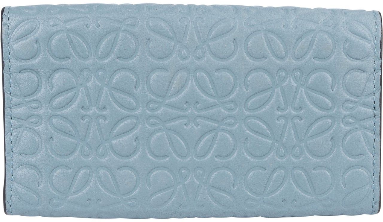 Loewe Loewe Anagram Repeat Continental Key Holder Lichtblauw