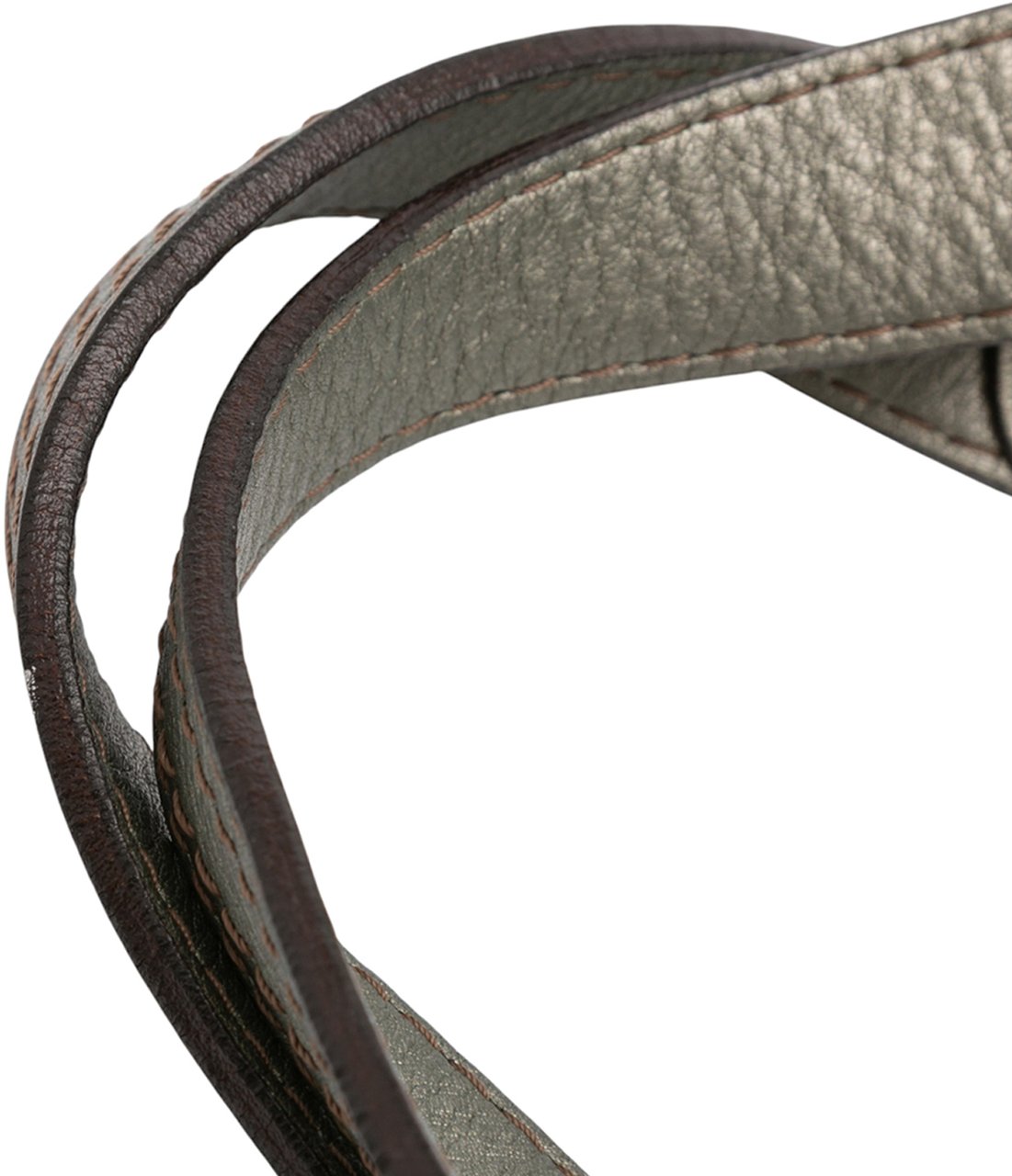 Loewe Metallic Leather Fiesta Satchel Groen