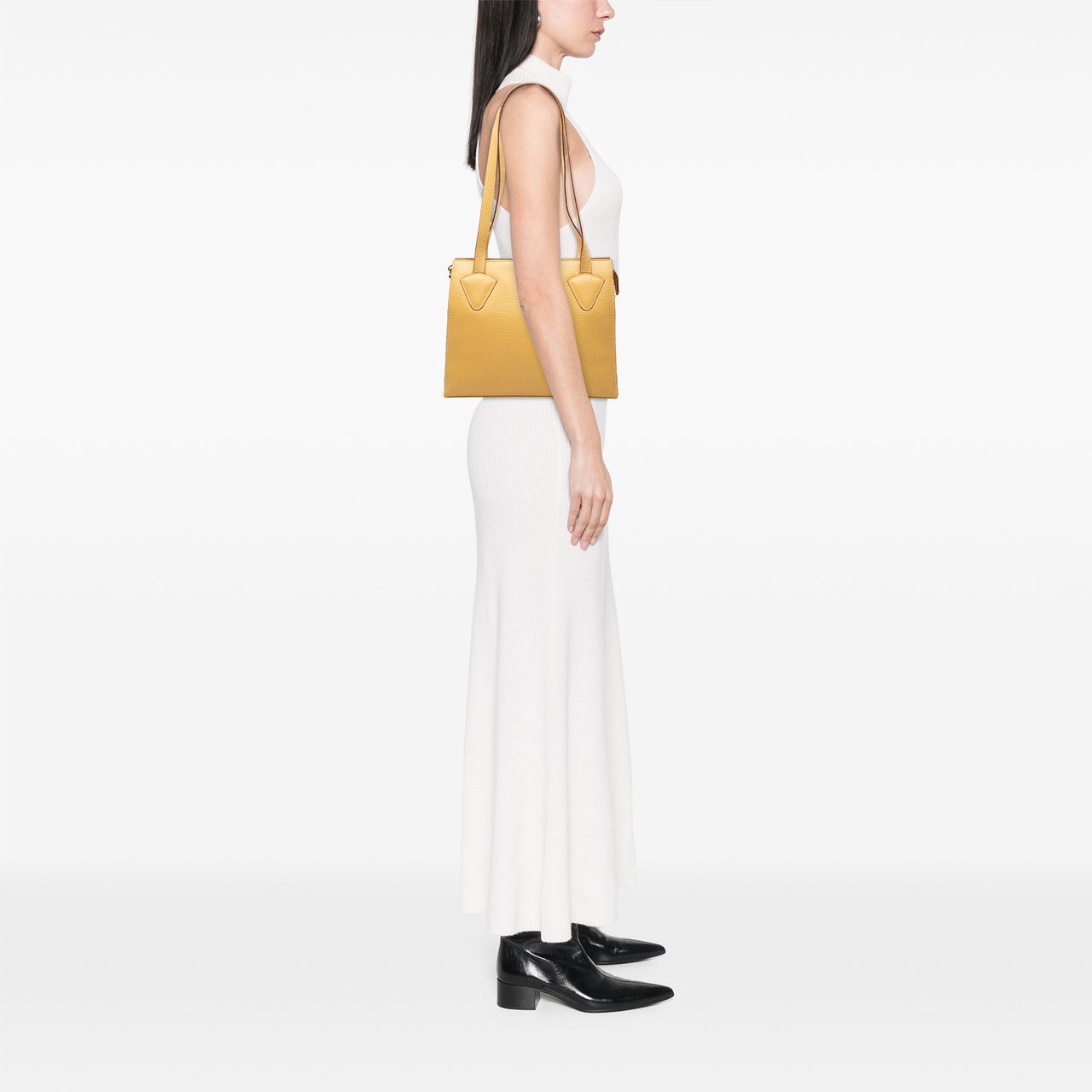 Loewe Leather Tote Geel