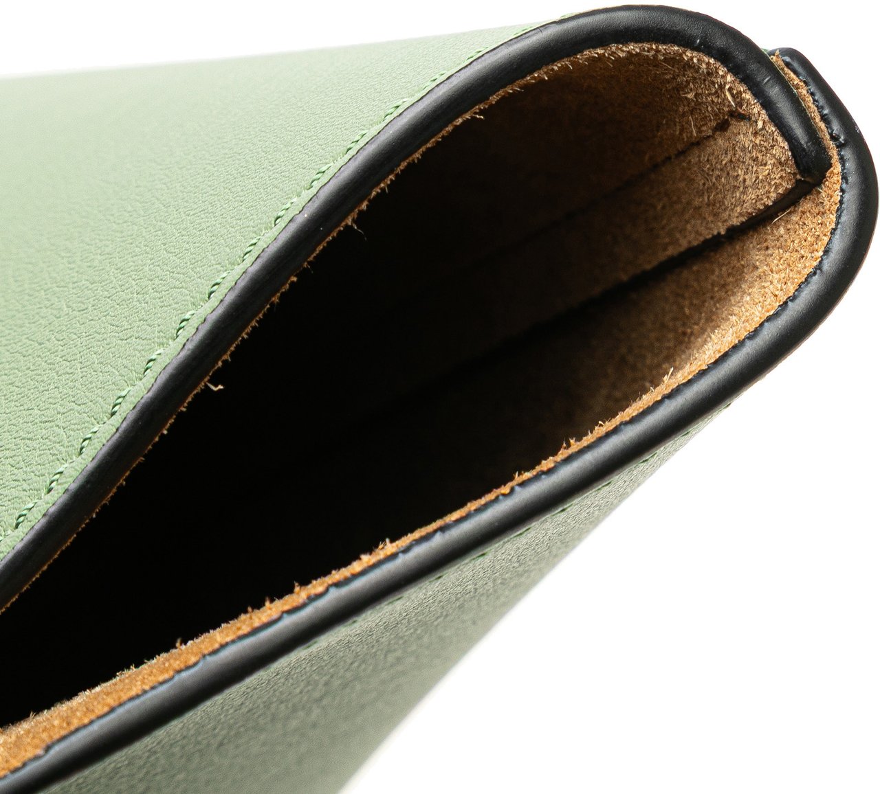 Loewe Small Smooth Calfskin Anagram Tote Groen