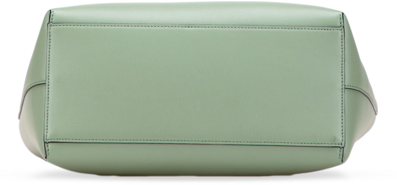 Loewe Small Smooth Calfskin Anagram Tote Groen