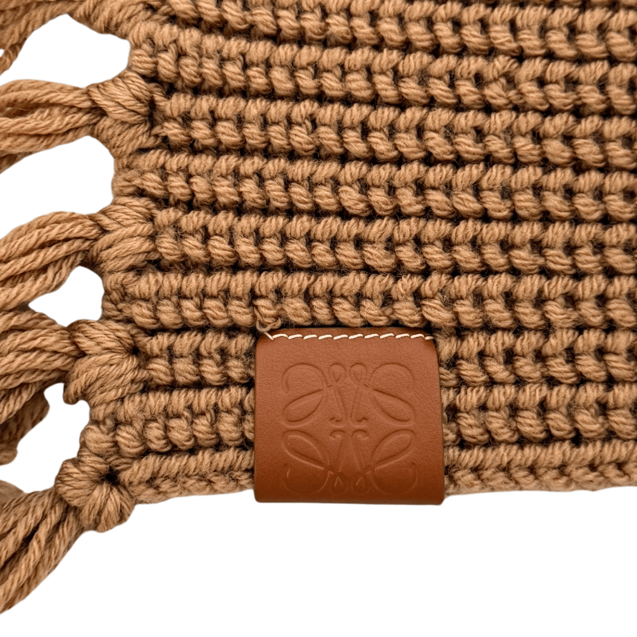 Loewe Loewe Wollschal Camel braun / neuwertig Divers