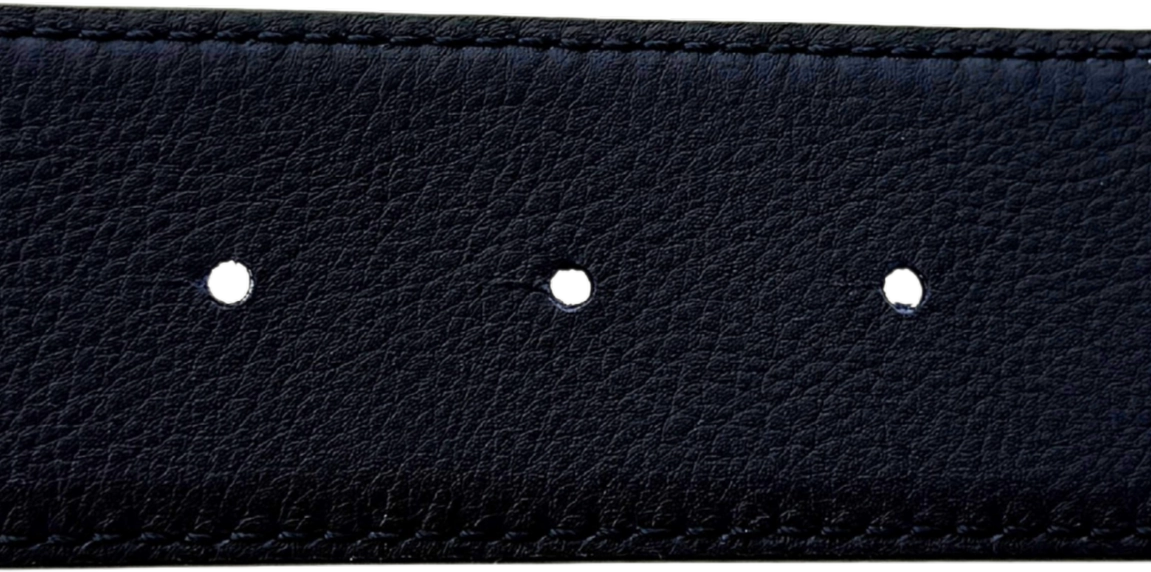 Loewe Loewe Anagram Wendegürtel Größe 90 Schwarz / neuwertig Zwart