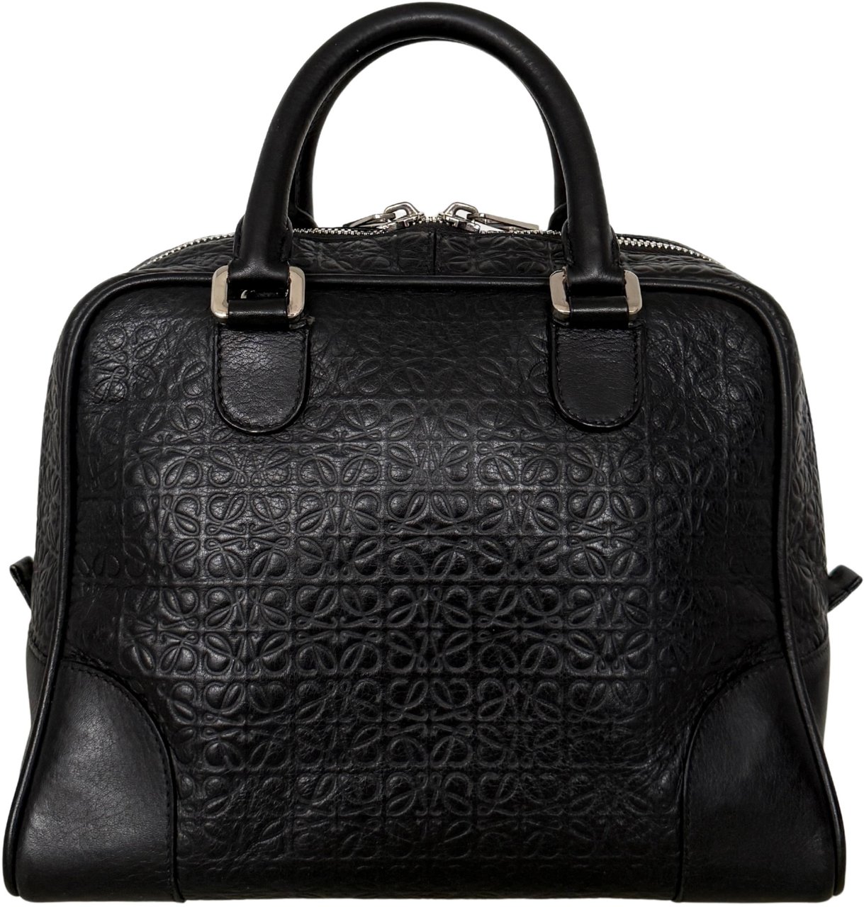 Loewe Loewe Amazona 28 Handtasche Schwarz / gut Zwart