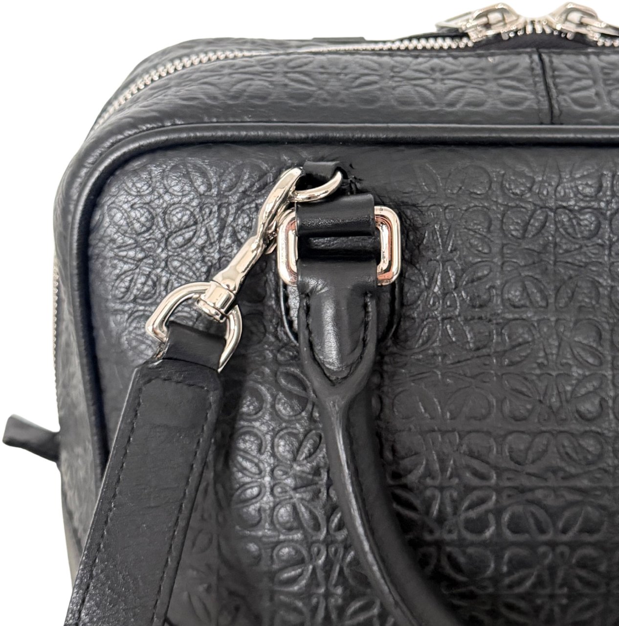 Loewe Loewe Amazona 28 Handtasche Schwarz / gut Zwart