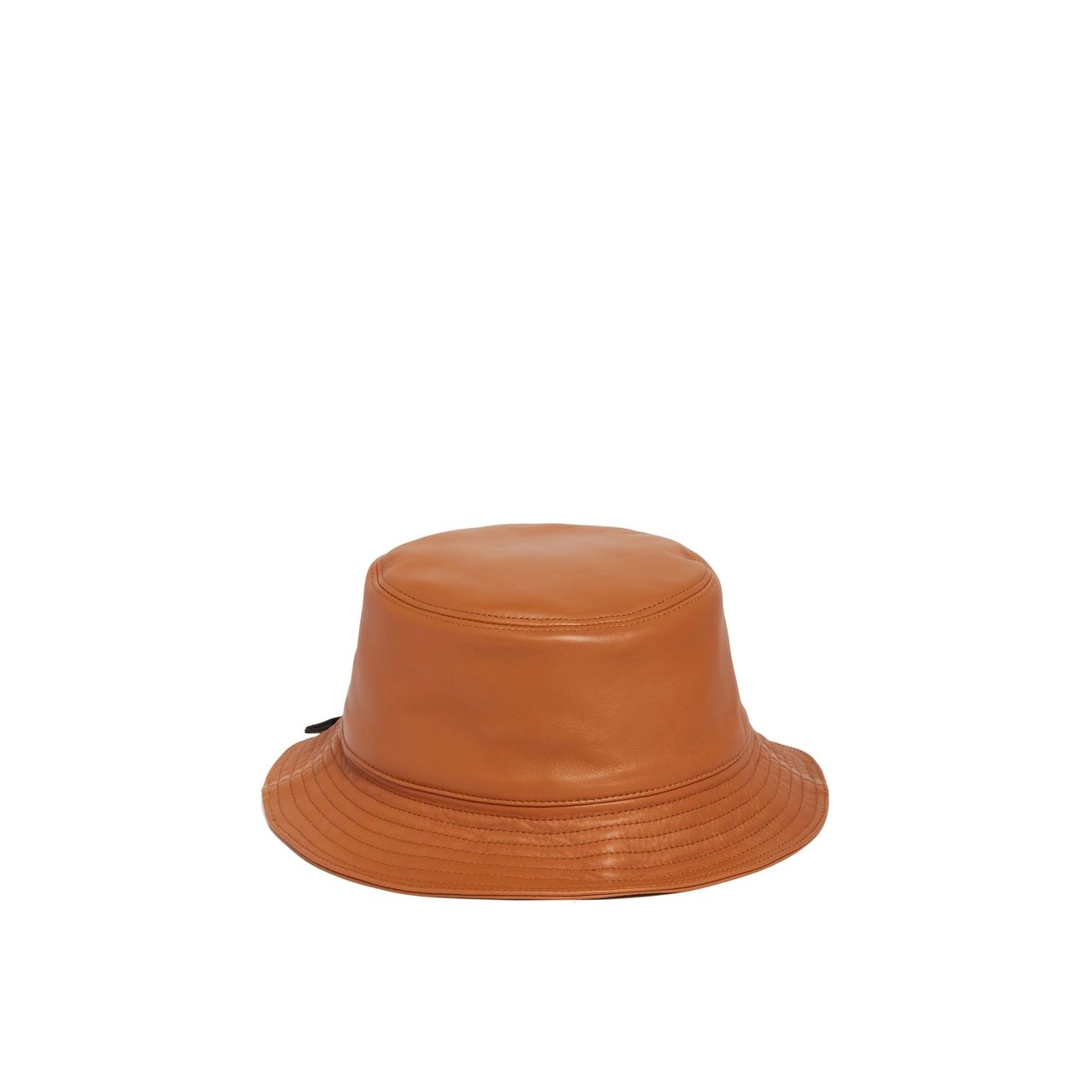 Loewe Loewe Leather Fisherman Hat Bruin