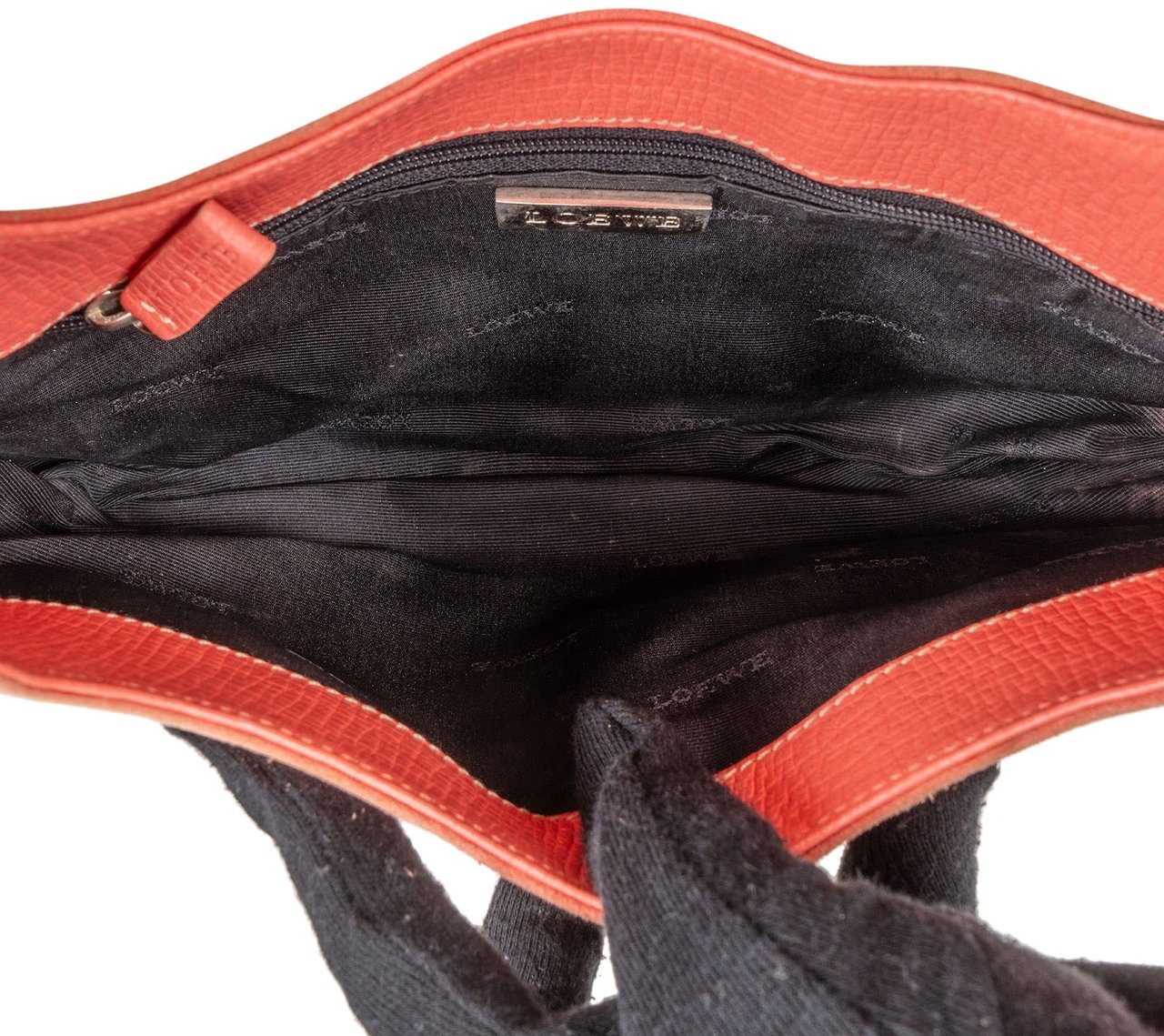 Loewe Loewe Suede Leather Hobo Shoulder Bag Divers