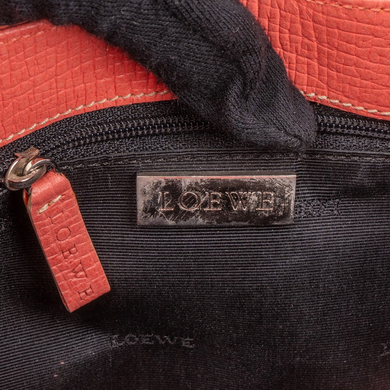 Loewe Loewe Suede Leather Hobo Shoulder Bag Divers
