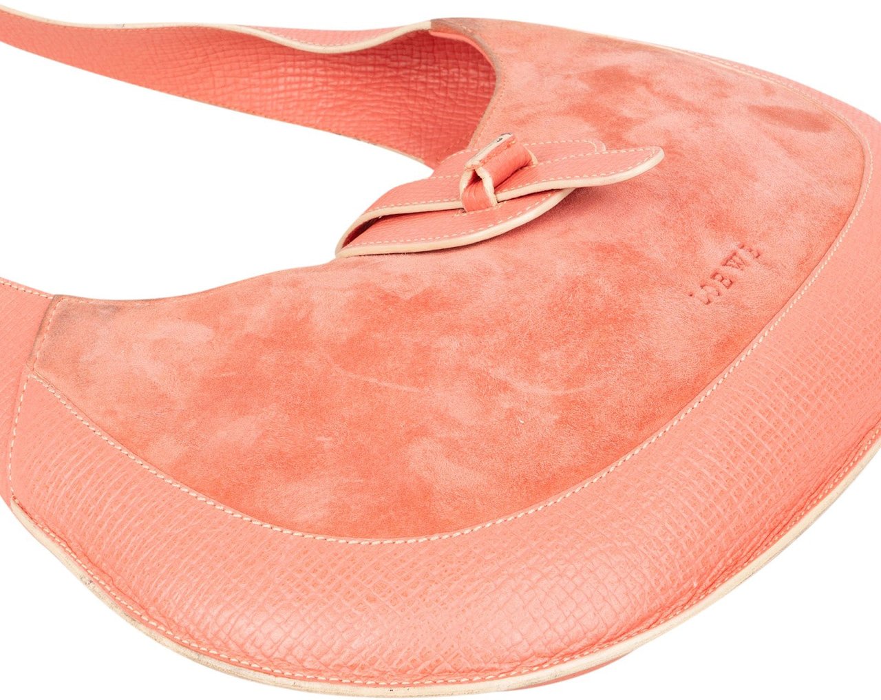 Loewe Loewe Suede Leather Hobo Shoulder Bag Divers