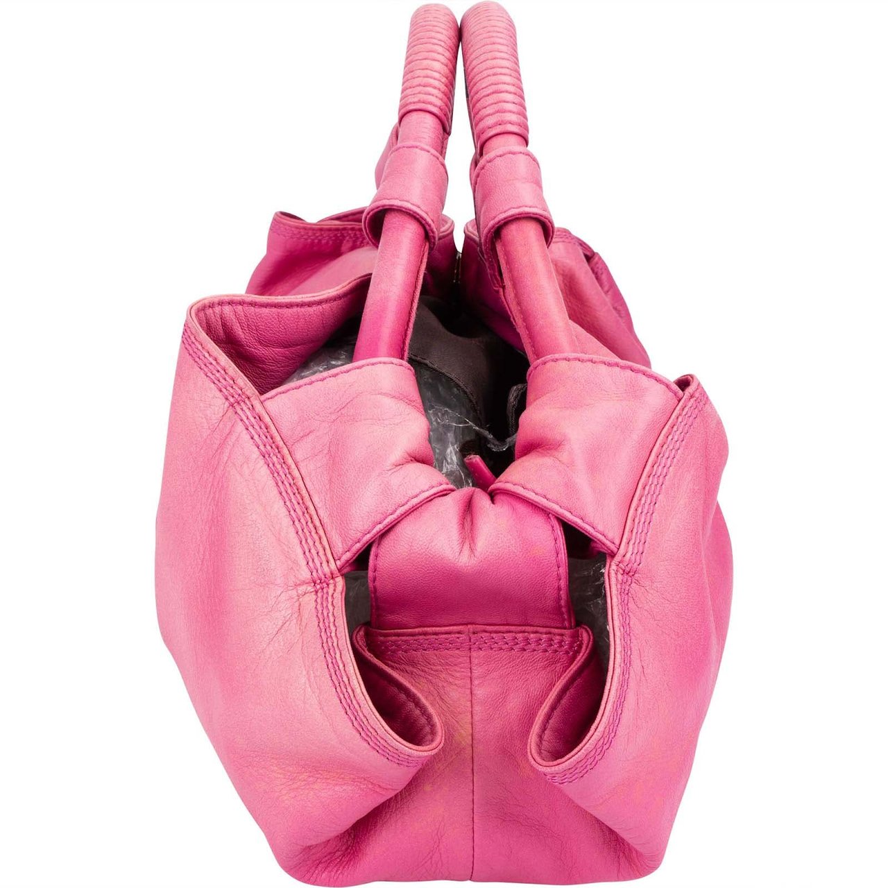 Loewe Nappa Leather Aire Handbag Roze