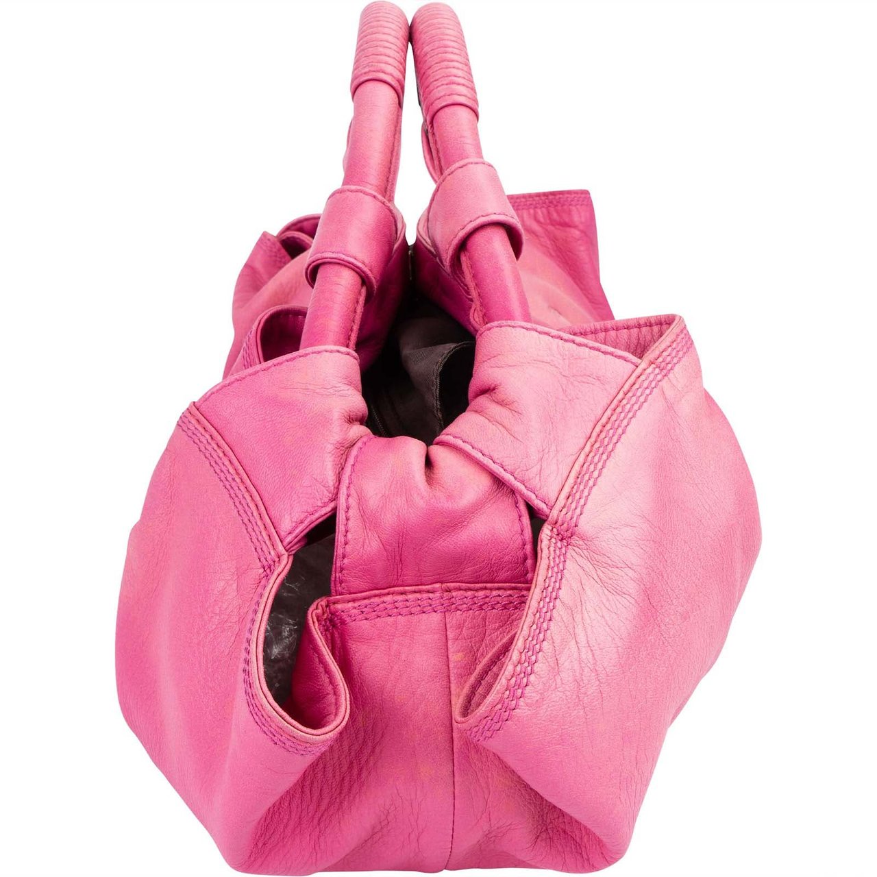 Loewe Nappa Leather Aire Handbag Roze