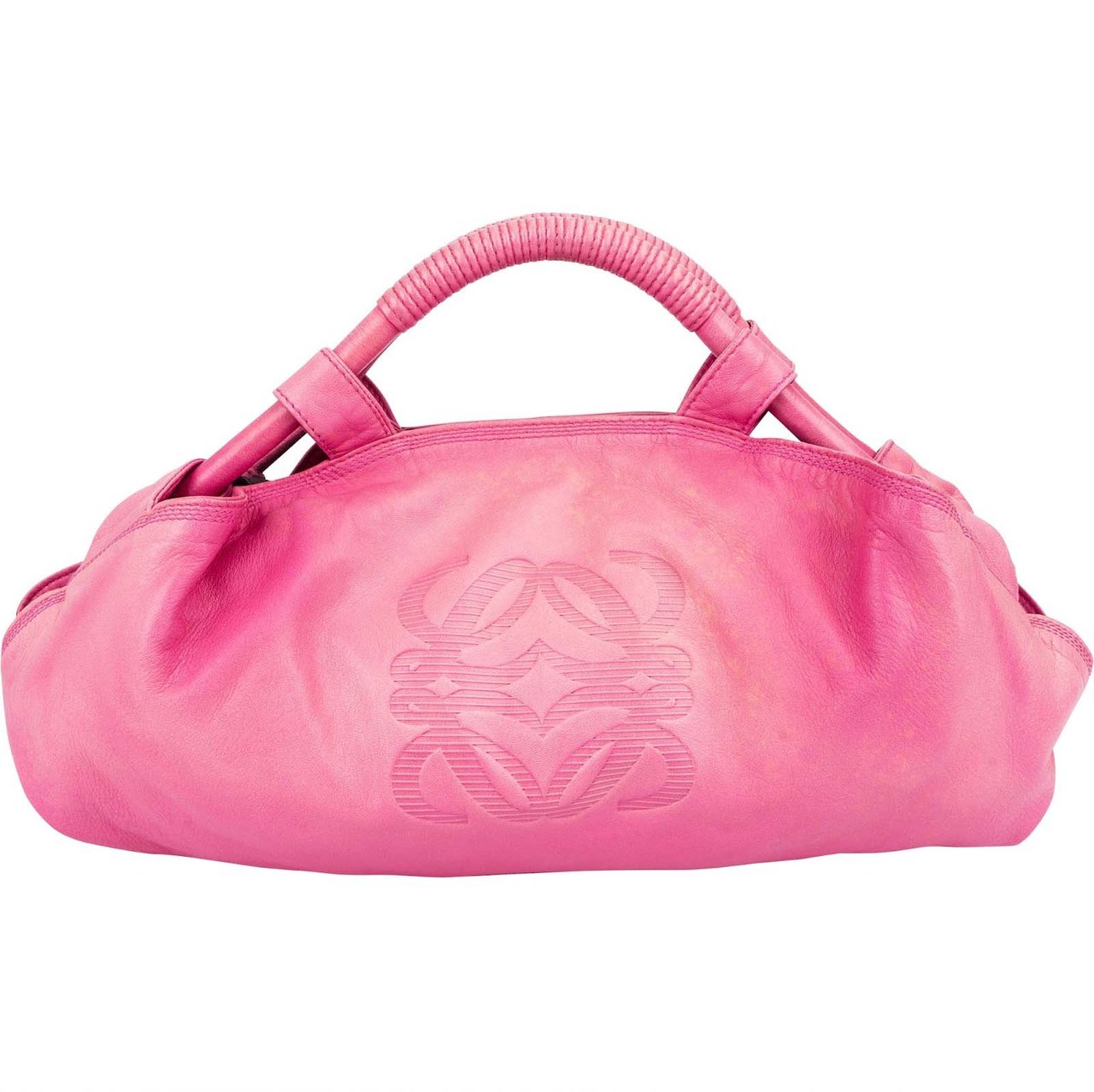 Loewe Nappa Leather Aire Handbag Roze