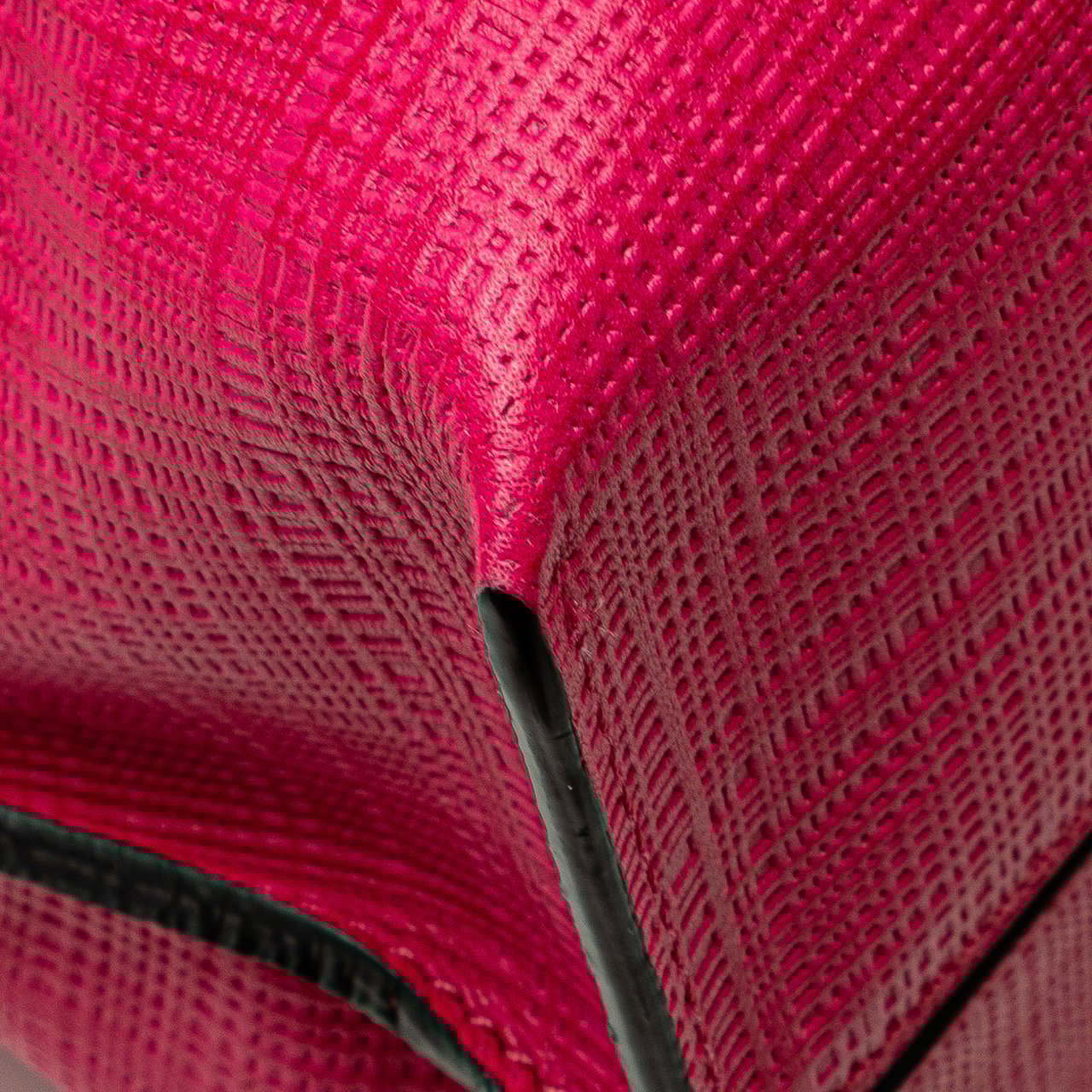 Loewe Anagram Leather Shopper Tote Roze