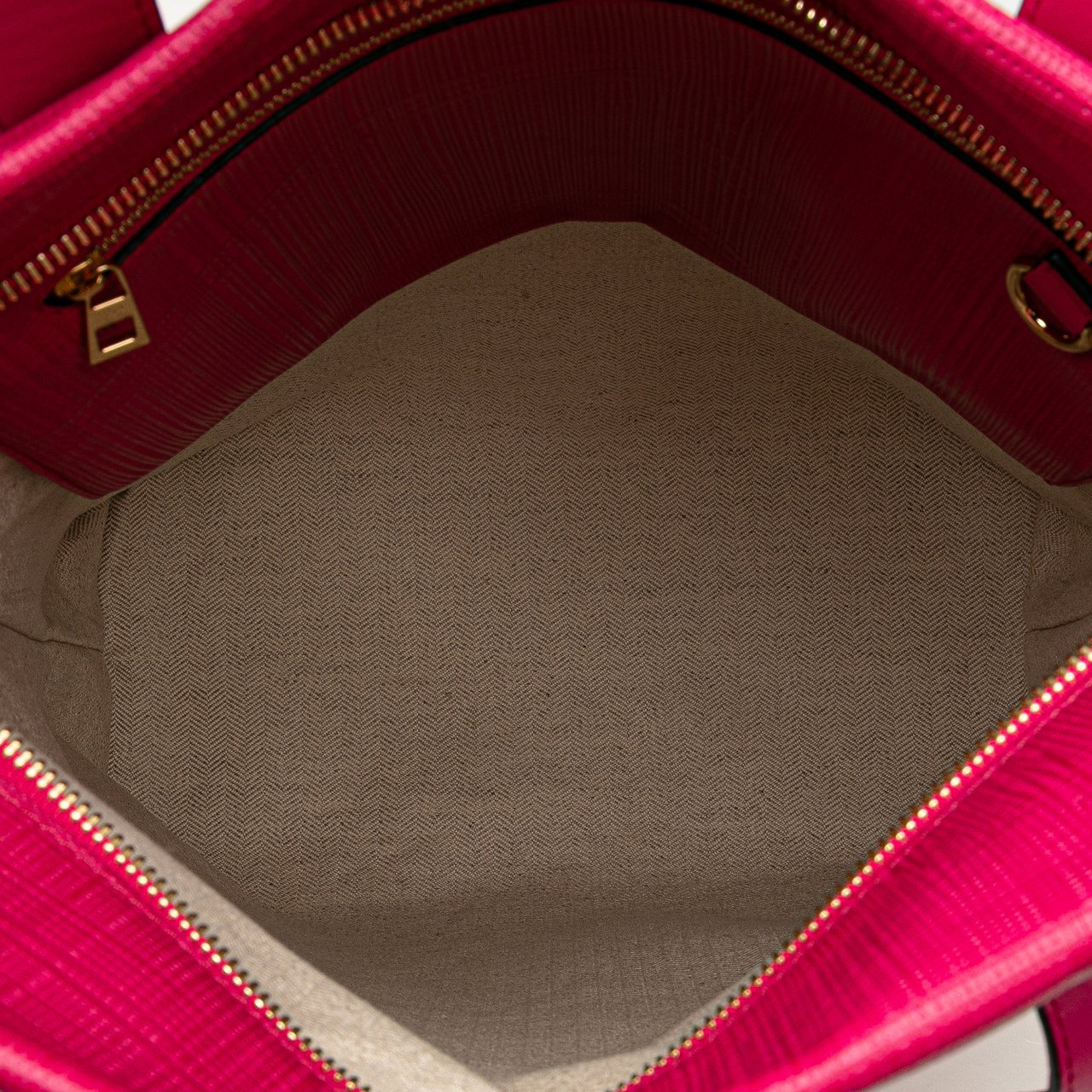 Loewe Anagram Leather Shopper Tote Roze