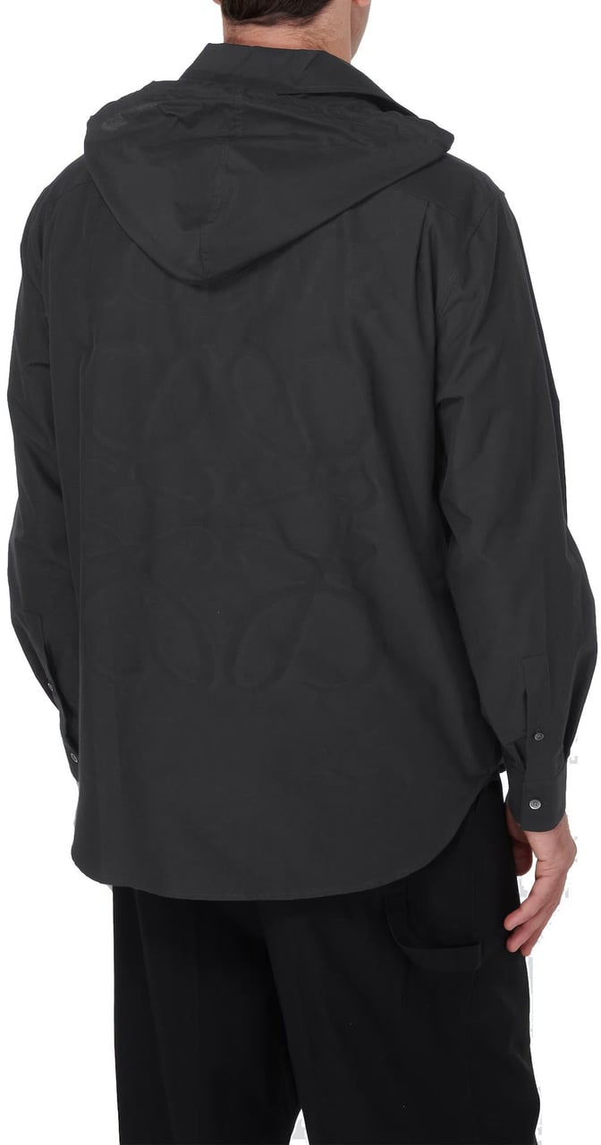 Loewe Loewe Cotton Jacket Shirt Zwart