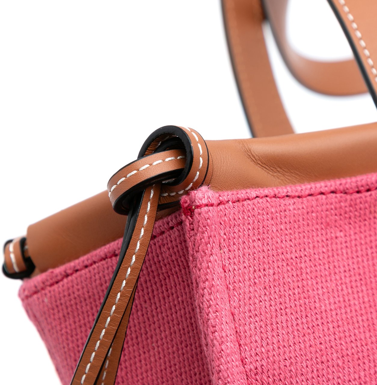 Loewe Small Canvas Cushion Tote Roze