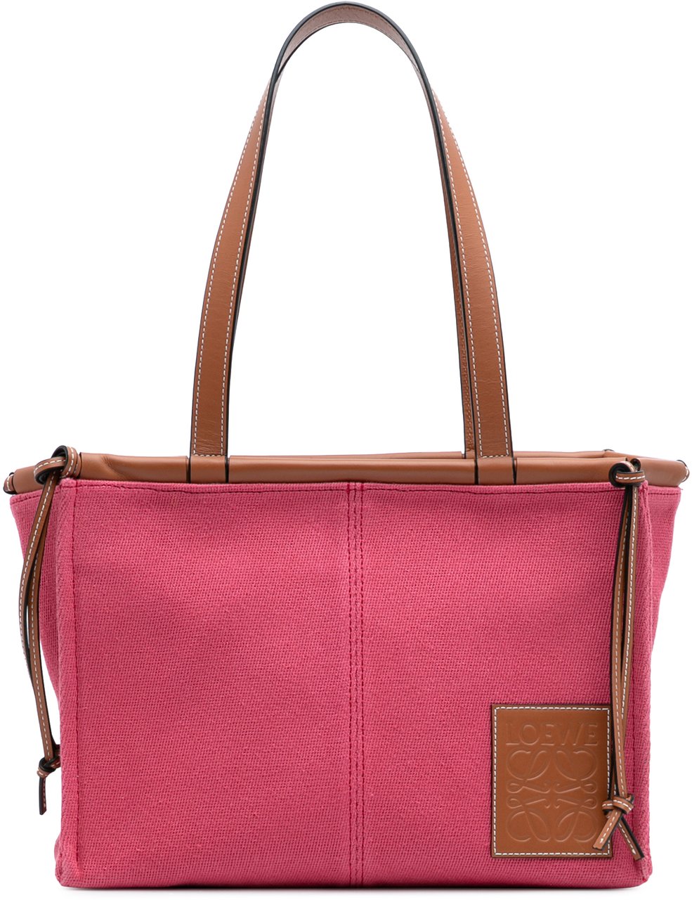 Loewe Small Canvas Cushion Tote Roze