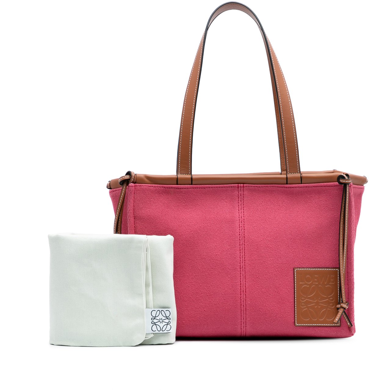 Loewe Small Canvas Cushion Tote Roze