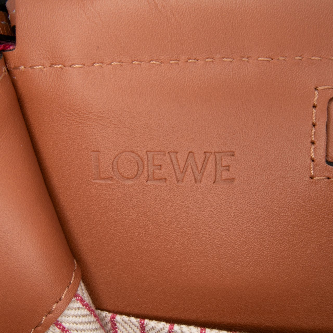 Loewe Small Canvas Cushion Tote Roze