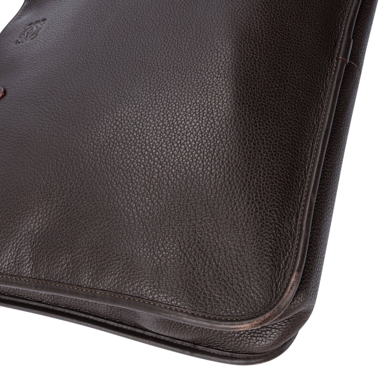 Loewe Loewe Brown Leather Business Bag Divers