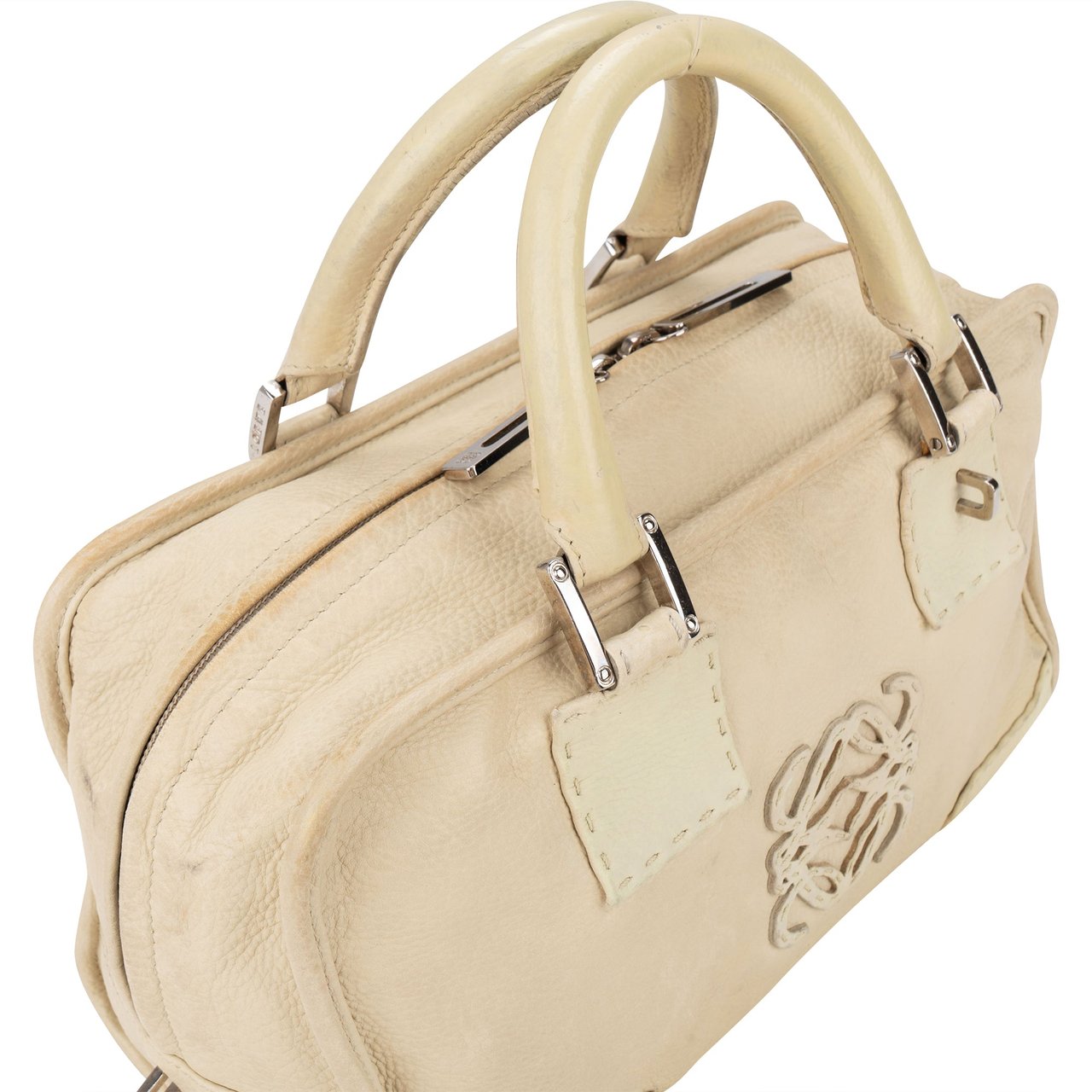 Loewe Loewe Green Soft Leather Amazona 28 Handbag Divers