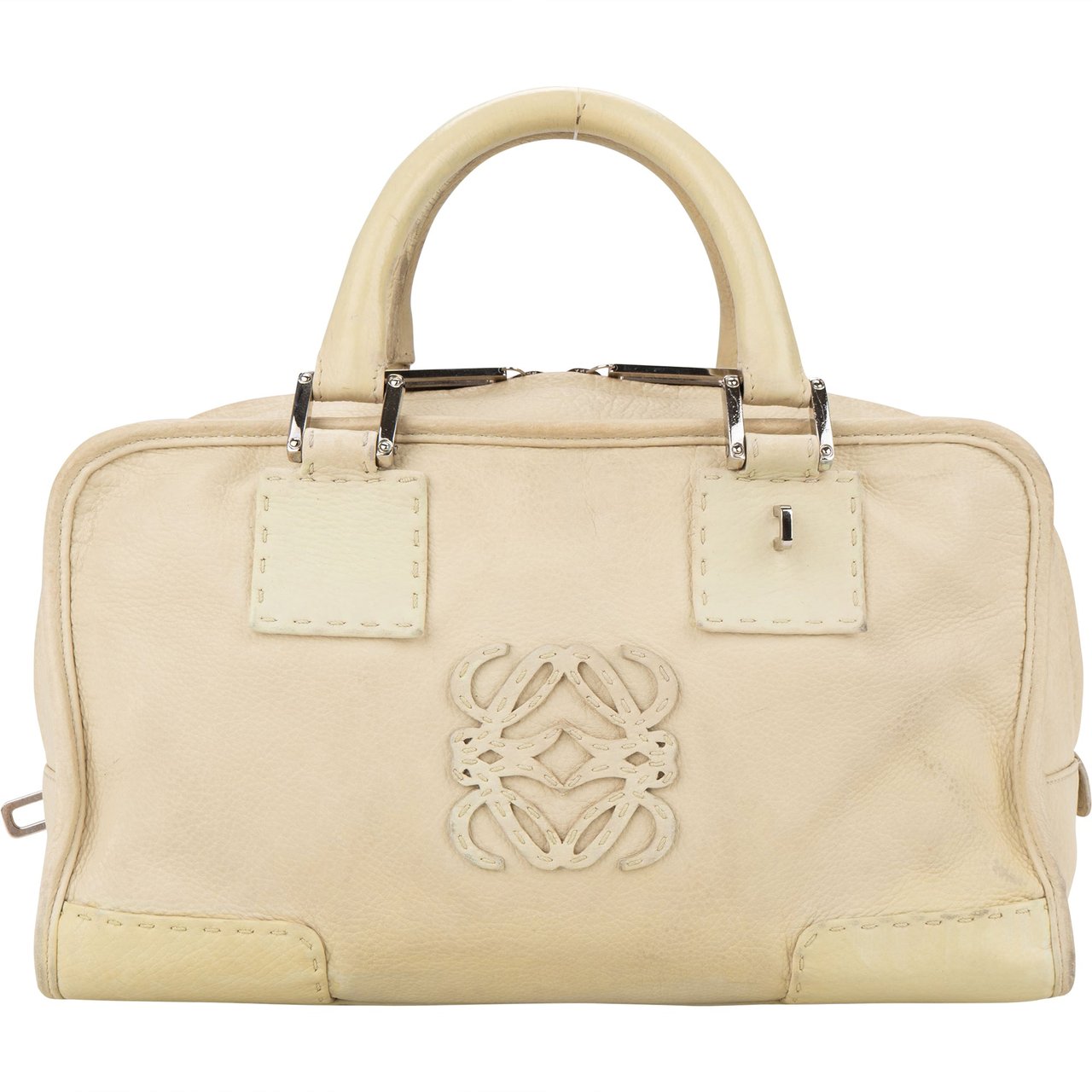 Loewe Loewe Green Soft Leather Amazona 28 Handbag Divers
