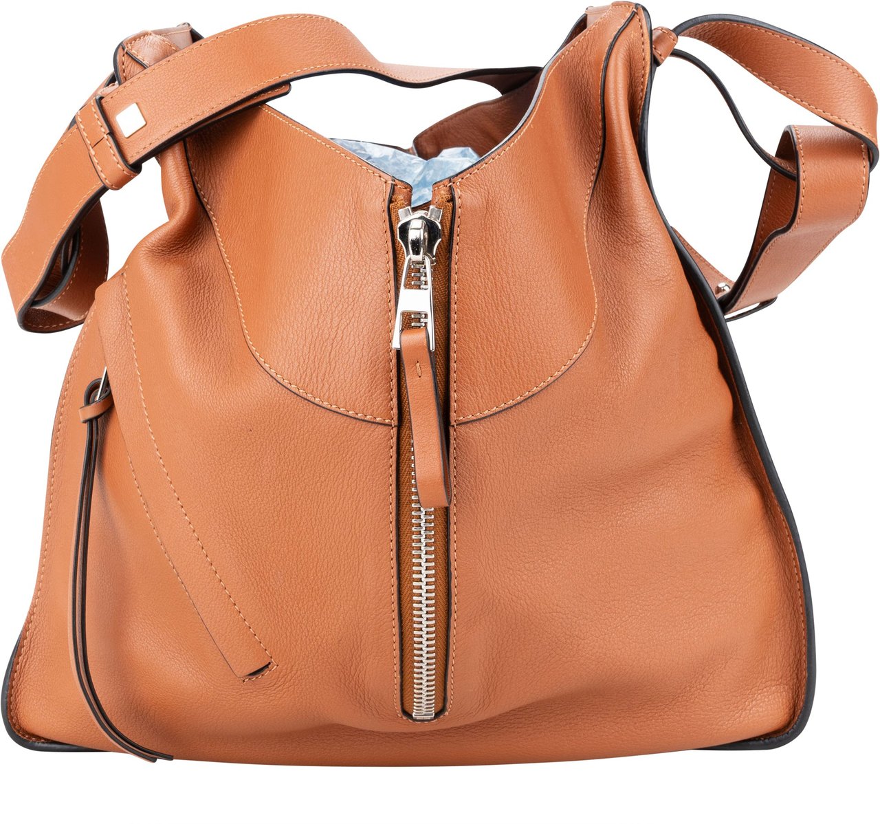 Loewe Loewe Brown Leather Hammock Crossbody Bag Divers