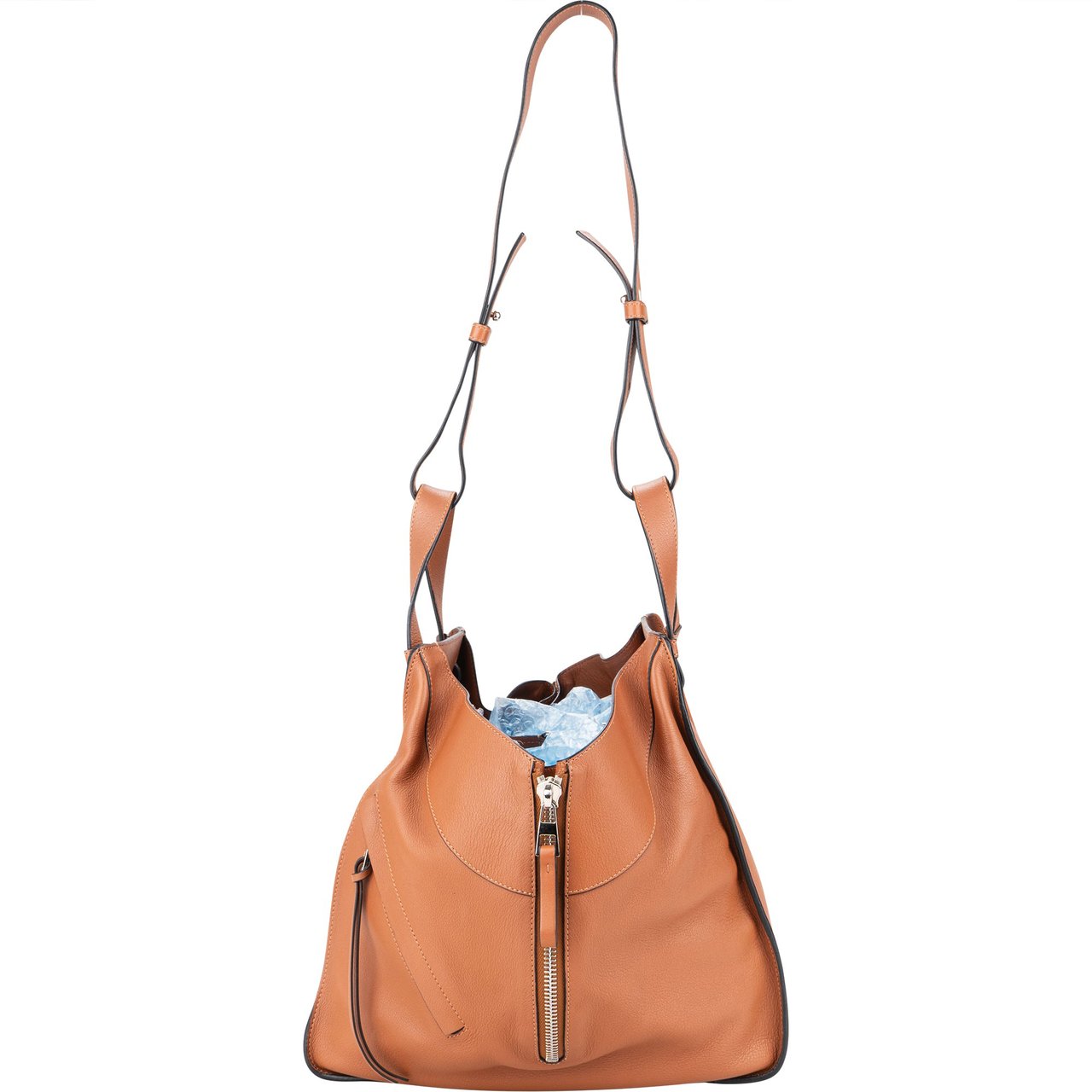 Loewe Loewe Brown Leather Hammock Crossbody Bag Divers