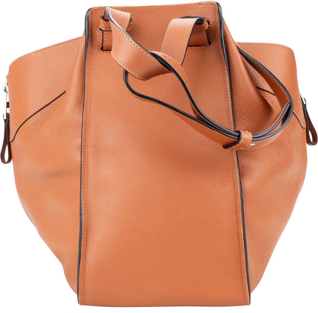 Loewe Loewe Brown Leather Hammock Crossbody Bag Divers