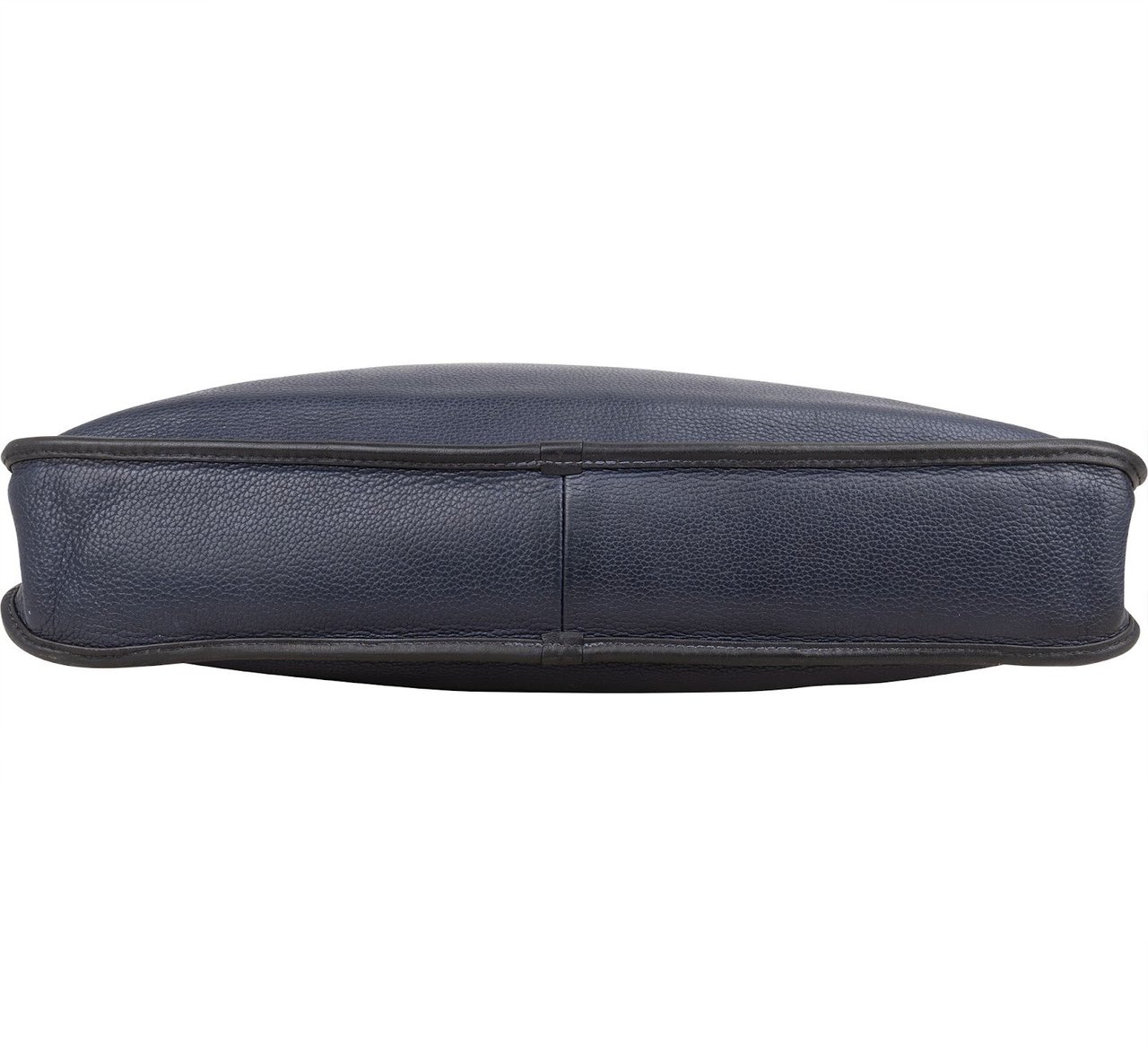 Loewe Grained Leather Briefcase Handbag Navy