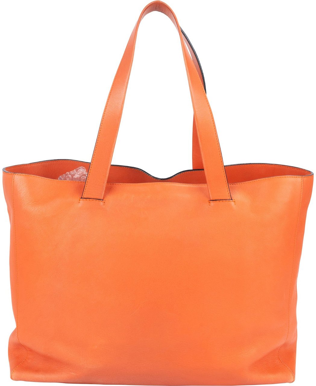 Loewe Leather Anagram Large Tote Shoulder Bag Oranje