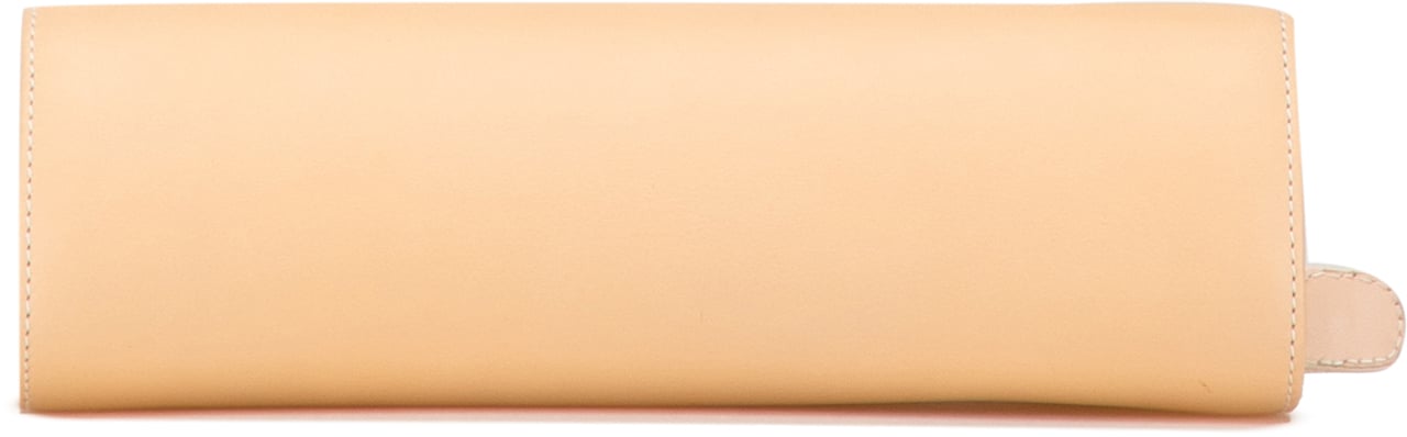 Loewe Studded Leather Clutch Bruin