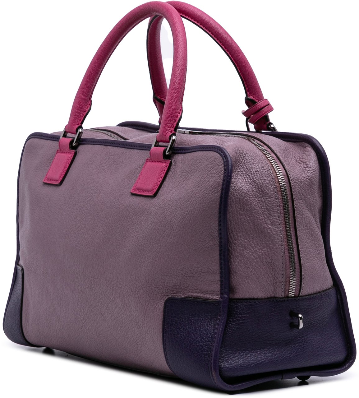 Loewe Tricolor Goatskin Amazona 36 Paars
