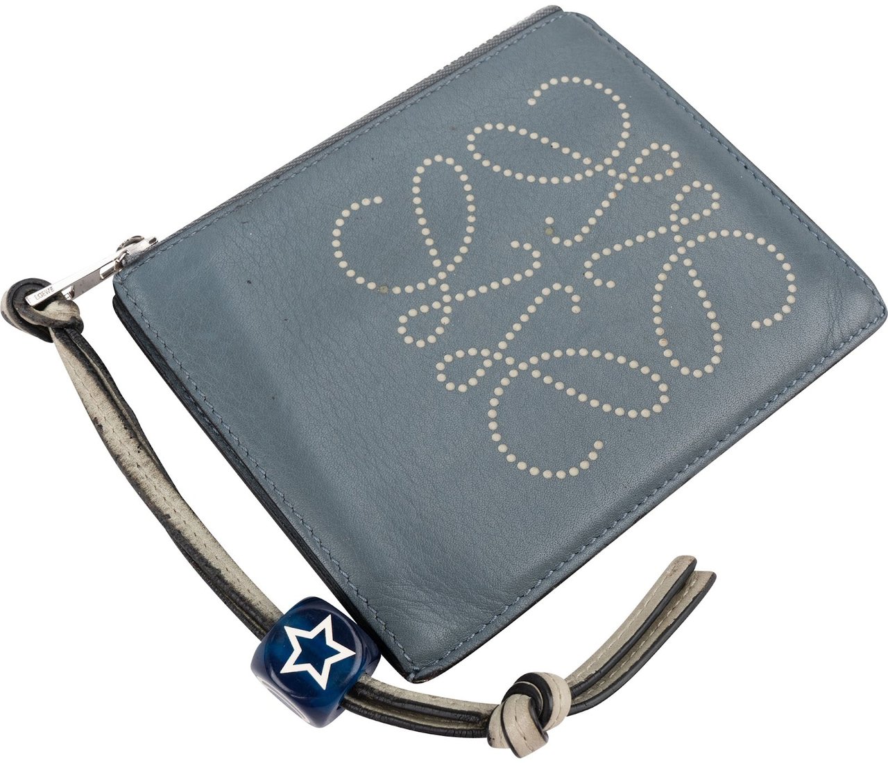 Loewe Spirited Away Susuwatari Coin Cardholder Wallet Blauw