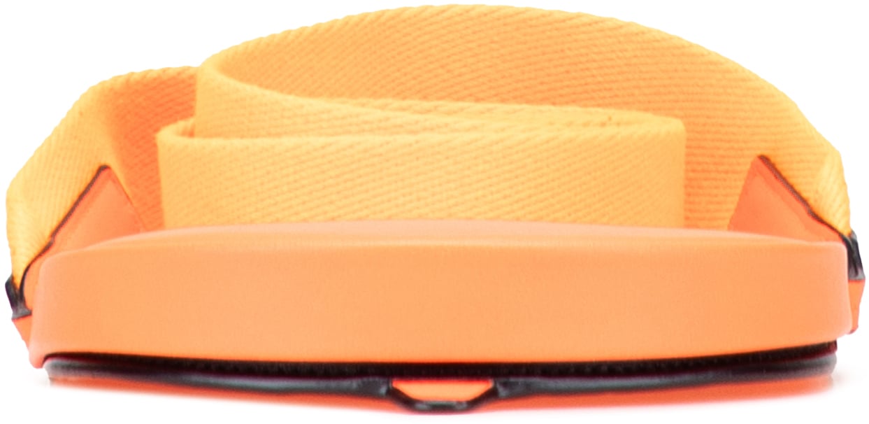 Loewe Small Soft Calfskin Heel Pouch Oranje