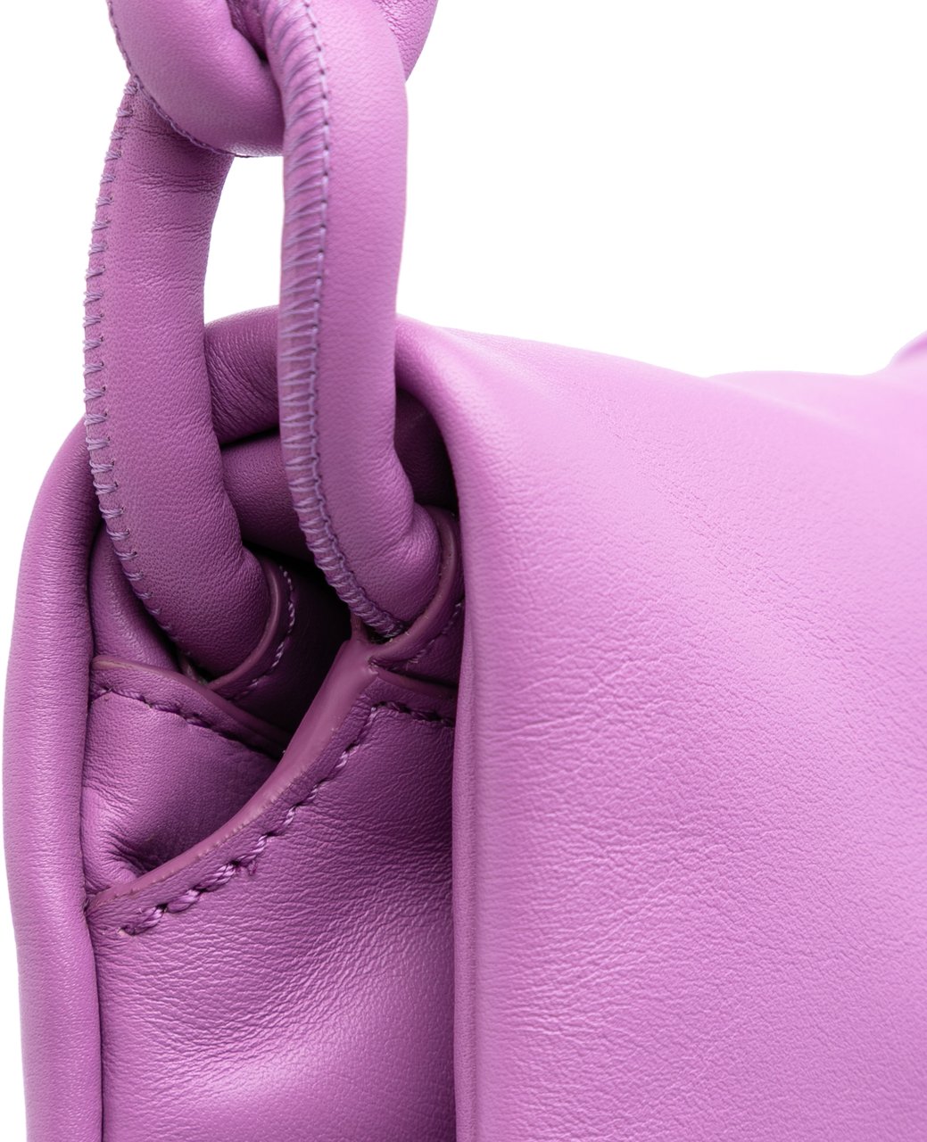 Loewe Shiny Calfskin Paseo Satchel Paars