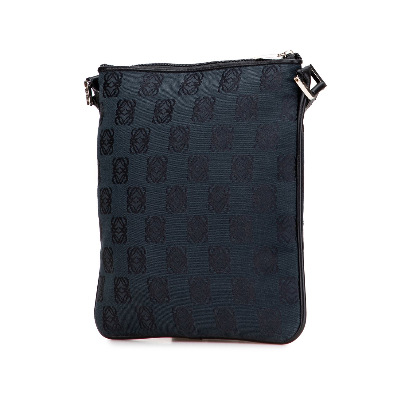 Loewe Anagram Canvas Crossbody Blauw