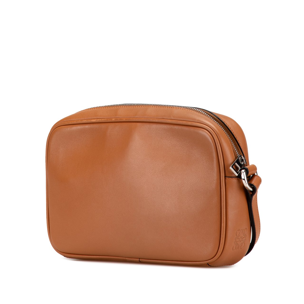 Loewe Leather Puzzle Clutch Bruin