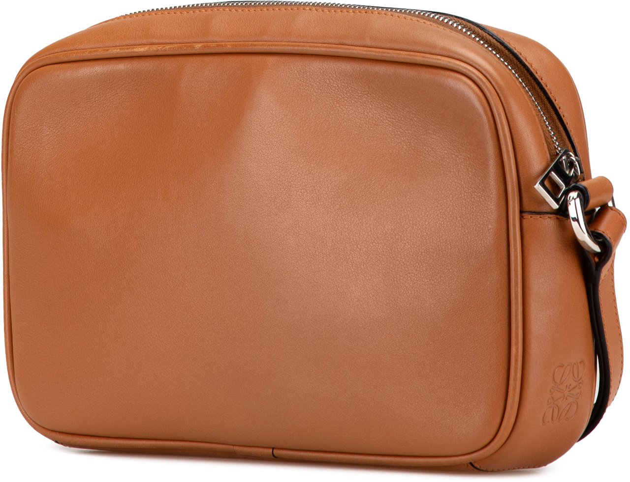 Loewe Leather Puzzle Clutch Bruin