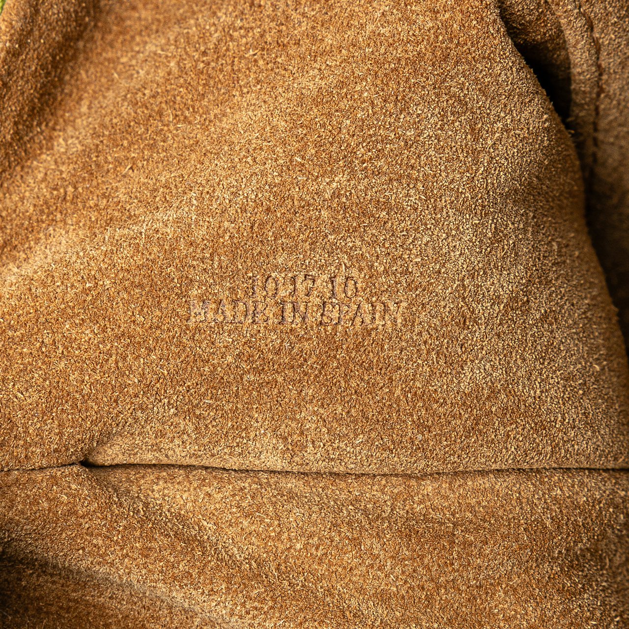 Loewe Small Leather Missy Satchel Geel