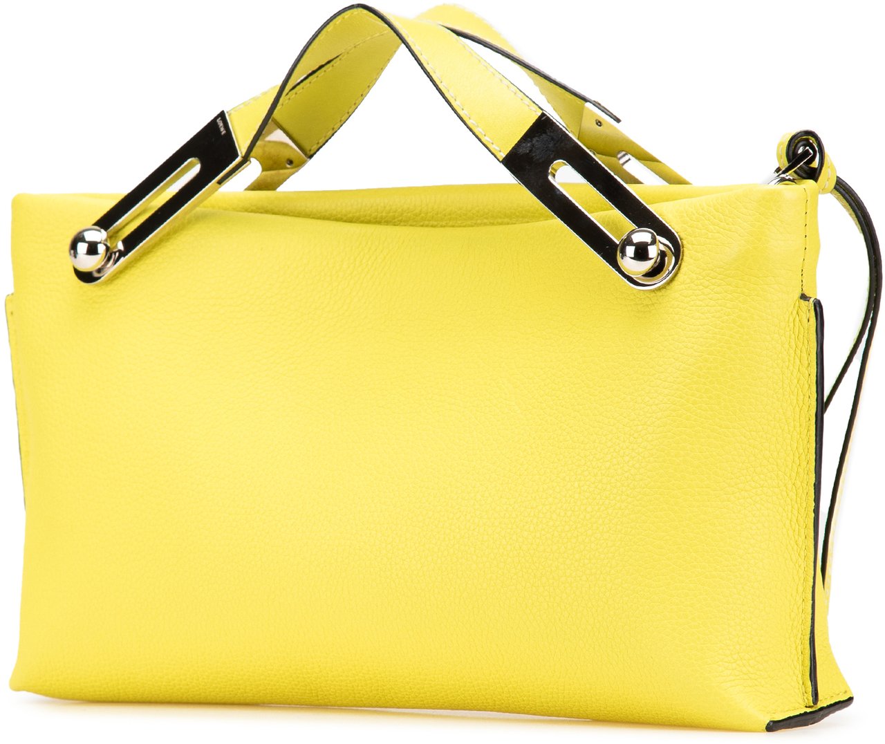 Loewe Small Leather Missy Satchel Geel