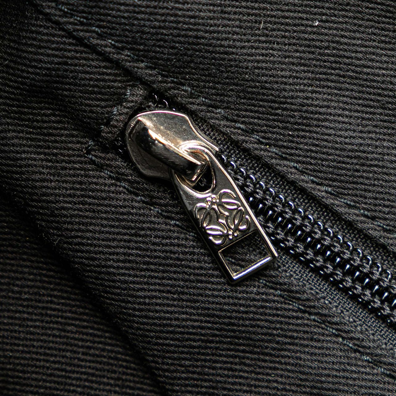 Loewe Anagram Canvas Messenger Bag Bruin