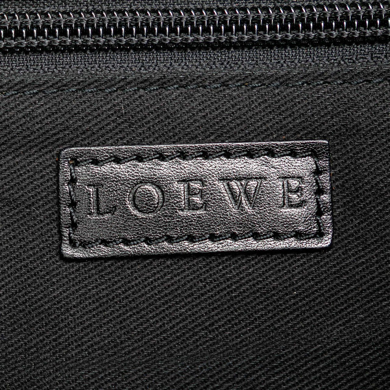 Loewe Anagram Canvas Messenger Bag Bruin