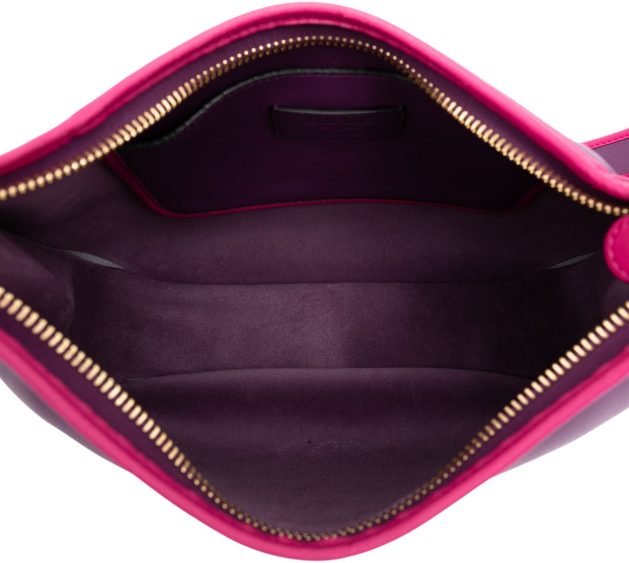 Loewe Leather Anagram Sofia Crossbody Paars